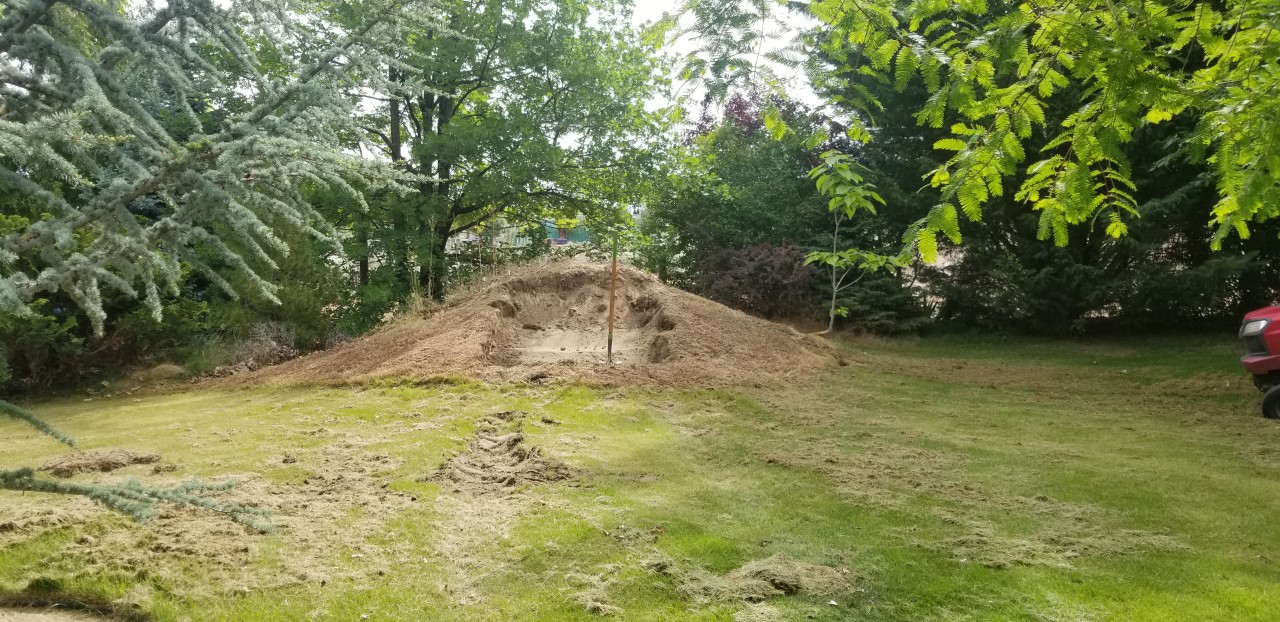 Moving the dirt for the Raised beds  5.16.2020.jpg